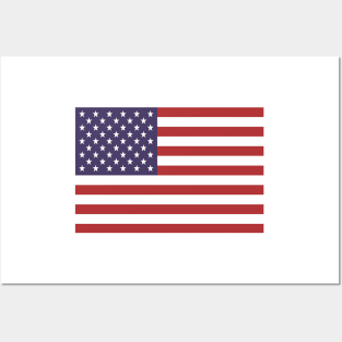 USA United States Flag Patriotic Old Glory Posters and Art